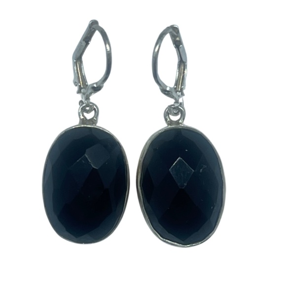 Onyx Earrings - Picture 1 of 1